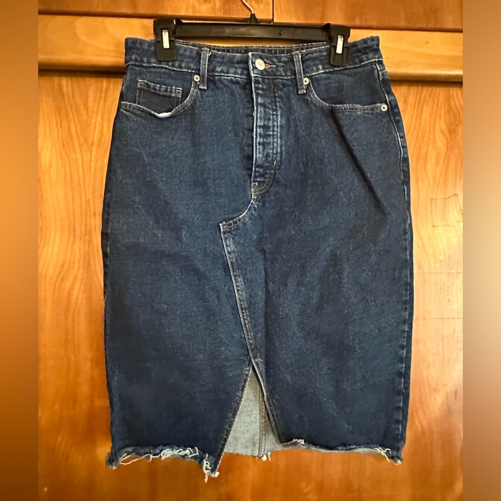Denim skirt